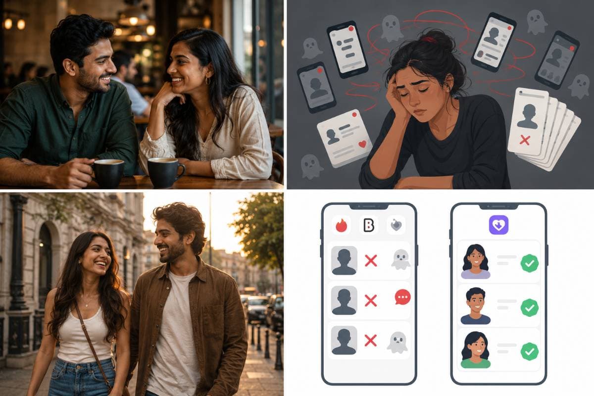 Best Dating App in India for Serious Relationships 2026 — Tinder Alternative | TrueBondr Best Dating App in India for Serious Relationships 2026 — Tinder Alternative | TrueBondr