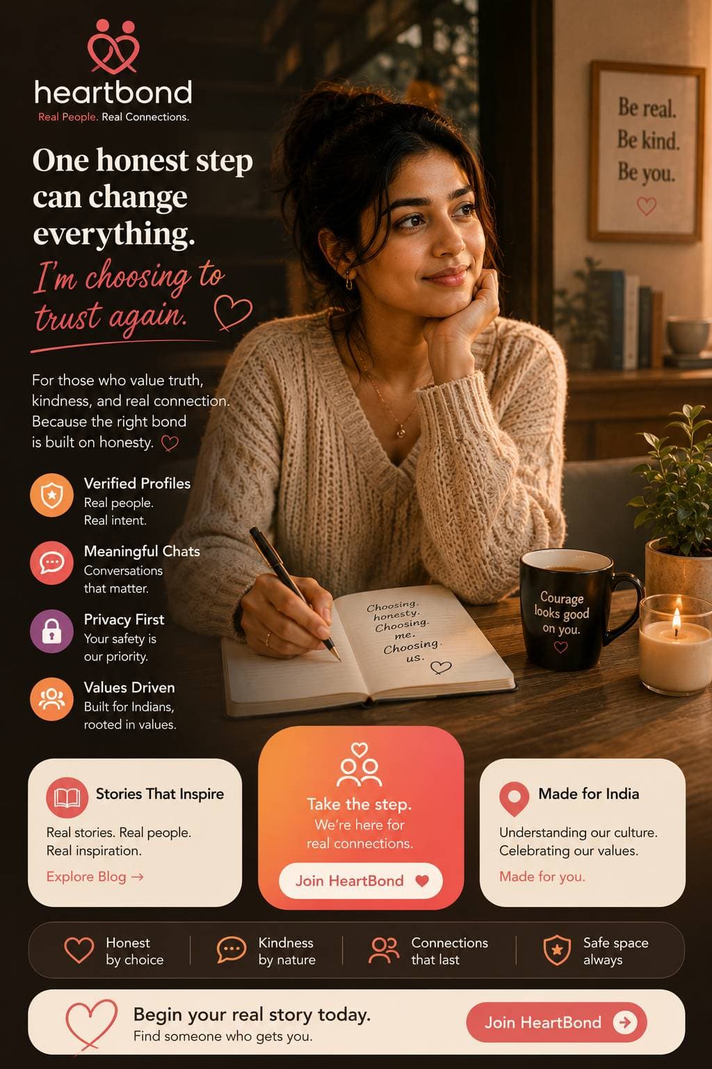 How to Date When You Have Trust Issues — Honest Guide for Indian Women 2026 | TrueBondr How to Date When You Have Trust Issues — Honest Guide for Indian Women 2026 | TrueBondr