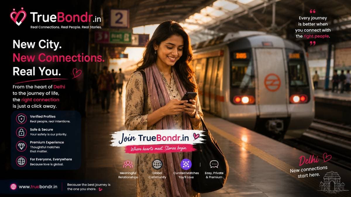 Free Dating Apps for Women in Delhi 2026 — No Payment, Verified Men | TrueBondr Free Dating Apps for Women in Delhi 2026 — No Payment, Verified Men | TrueBondr