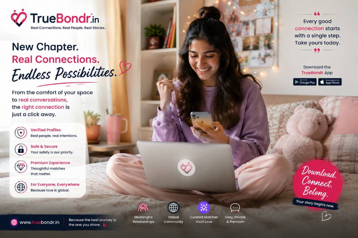 First Time on a Dating App? Complete Beginner's Guide for Indian Women (2026) | TrueBondr First Time on a Dating App? Complete Beginner's Guide for Indian Women (2026) | TrueBondr
